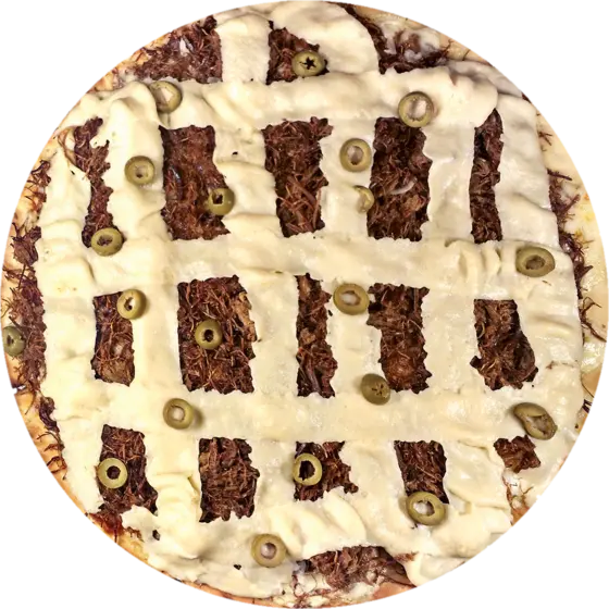 Pizza Caicó vista de cima