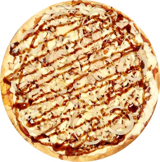 Pizza Divinus Frango vista de cima