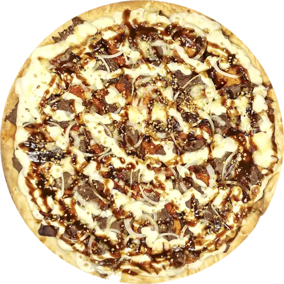 Pizza Divinus Picanha vista de cima